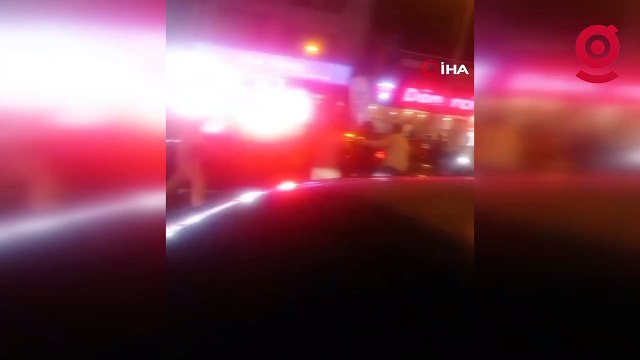 Ataşehir'de ortalık savaş alanına döndü! Alkollü sürücüye meydan dayağı