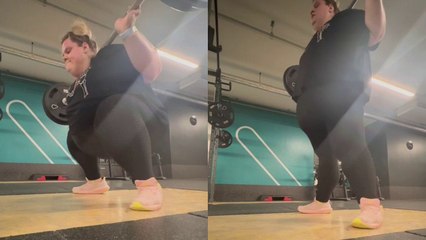"I'm a plus size weightlifter - I can deadlift the weight of two men"