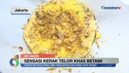 Sensasi Kerak Telor Khas Betawi