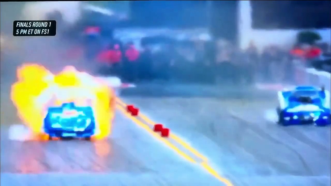 Drag racing legend John Force involved in fiery crash at Virginia track_v720P