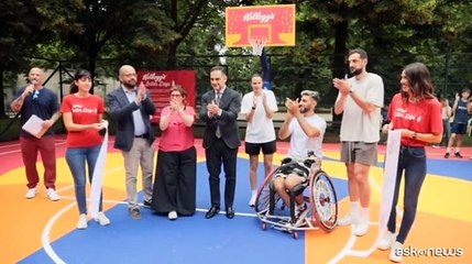 Sport e inclusione, Kellanova riqualifica un playground a Torino