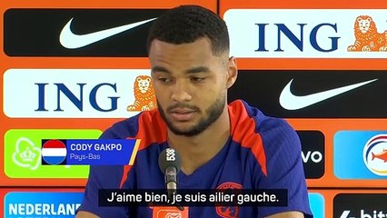 Gakpo : "Ailier gauche, c'est à ce poste que je joue le mieux"