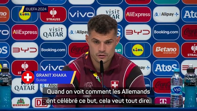 Xhaka : “Très fier de l’équipe, on mérite beaucoup de respect”