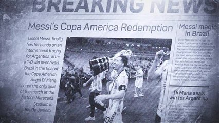 Lionel Messi's Copa America Redemption