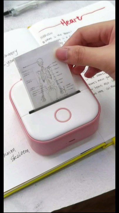 Take Notes With a mini printer that Doesn't Use Ink, Buy Now