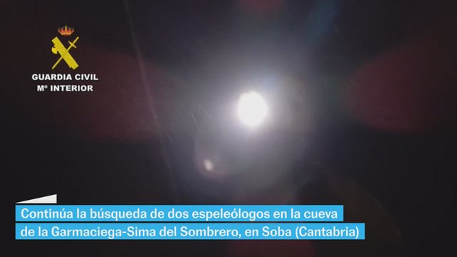 Los equipos de rescate buscan a dos espeleólogos desaparecidos en Cantabria