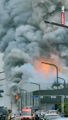 Güney Kore'de fabrikada çıkan yangında 20 kişi öldü