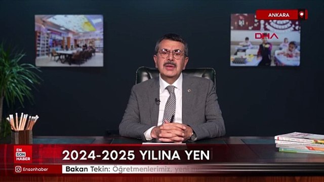 Bakan Tekin: Öğretmenlerimiz, 2024-2025 eğitim öğretim yılına yeni müfredatı kavramış biçimde girecek