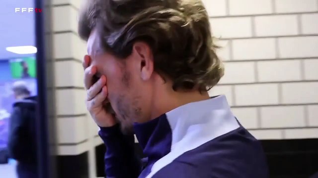 Les images de l'entraînement des Bleus à Paderborn hier en fin d'après-midi toujours dans la bonne humeurs