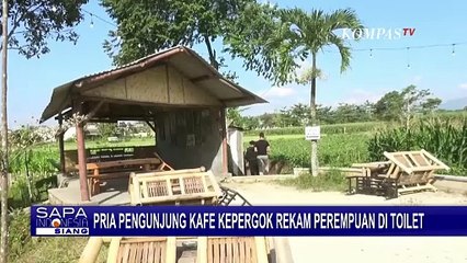 Ngeri! Seorang Pria Kepergok Diam-Diam Rekam Perempuan di Toilet Kafe