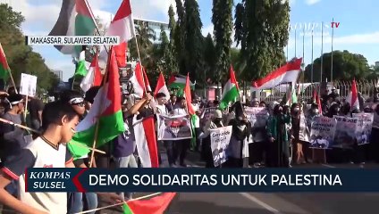 Demo Solidaritas Untuk Palestina