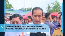 Jokowi Kunjungi Pasar Lawang Agung, Pastikan Stabilitas Harga