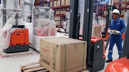 ELECTRIC STACKER KUAT, TANGGUH, MAINTENANCE MUDAH - KDR15-S - SHIGEMITSU