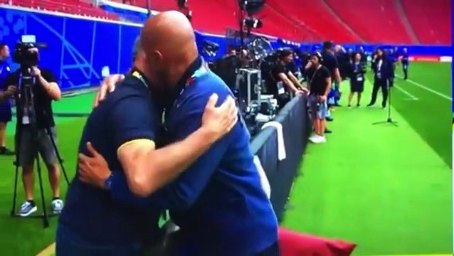 Il lungo abbraccio di Spalletti a Nosotti dopo il doloroso lutto: il commovente gesto prima di Croazia-Italia