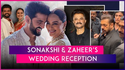 Sonakshi Sinha Weds Zaheer Iqbal: Salman Khan, Rekha & Others Grace Star-Studded Wedding Reception!