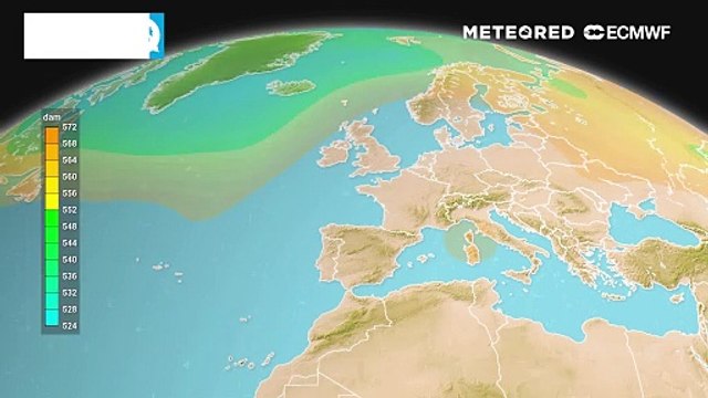 Una DANA se descolgará el chorro polar y dejará tormentas en España