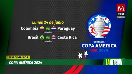 Debut de Colombia y Brasil en Copa América 2024: Horarios y rivales