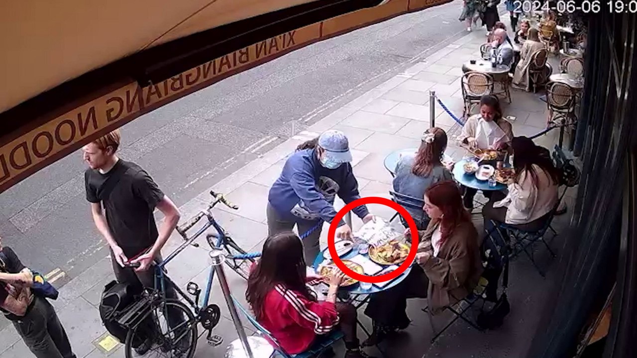 Pickpocket steals woman's phone from right under her nose