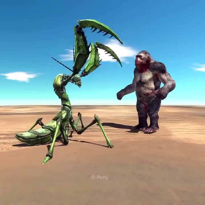 Giant Praying Mantis vs Every Unit Animal Revolt