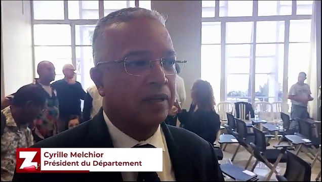 Cyrille Melchior salue l'élection de Patrice Thien Ah Koon