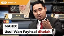 Usul Wan Fayhsal bahas isu saham MAHB ditolak