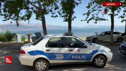 Isparta'da 14 adet el bombasının bulunduğu plaj giriş çıkışa kapatıldı