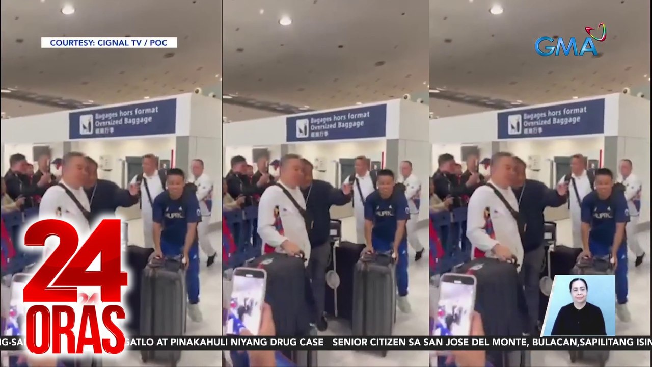 Ilang pambato ng bansa sa Olympics, nasa France na para sa training camp | 24 Oras