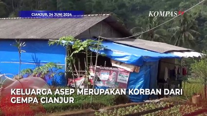Korban Gempa Cianjur 2 Tahun Tinggal di Bekas Kandang Ayam, Bantuan Entah Kemana