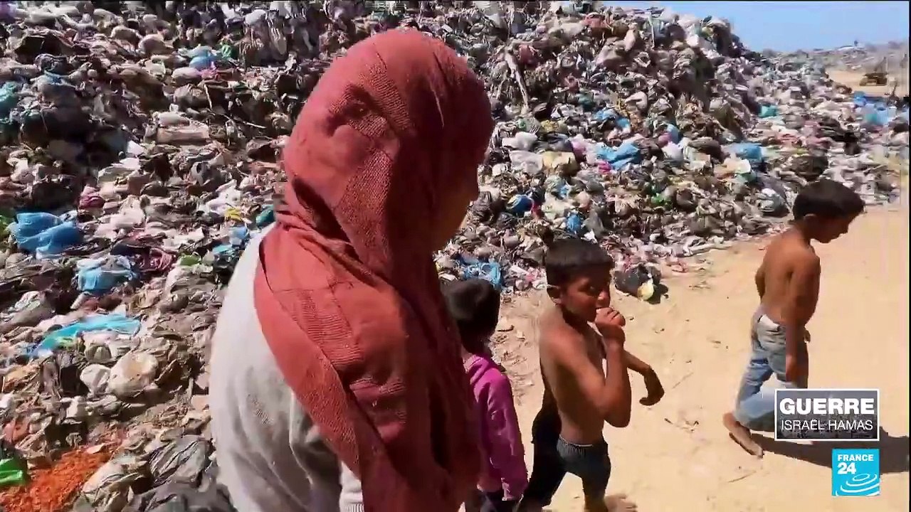 La bande de Gaza est devenue une immense décharge à ciel ouvert