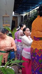 Upacara Adat Bayi Berusia 42 Hari / Abulan Pitung Dina Di Bali