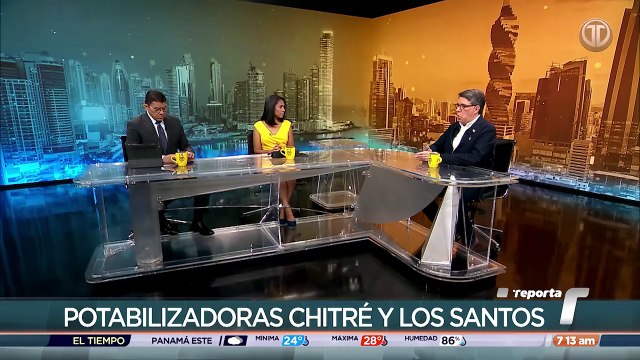 Director del Idaan explica situación de potabilizadoras de Chitré y Los Santos