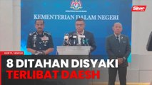 Bekas pensyarah antara lapan ditahan disyaki terlibat Daesh