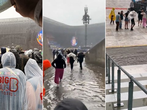 Coldplay. Des pluies diluviennes s'abattent sur le public juste avant le concert de Lyon