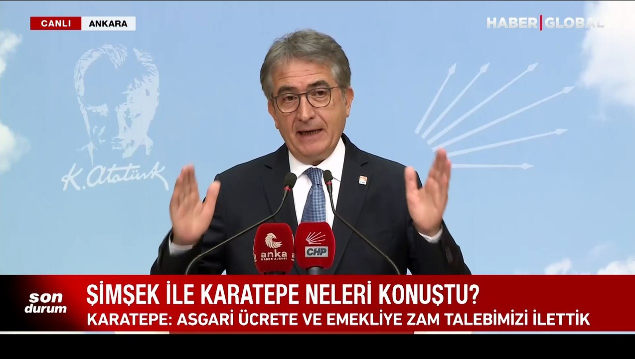 Ankara'da kritik görüşme:  CHP'li Yalçın Karatepe ve Bakan Şimşek bir araya geldi