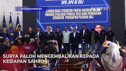 Sahroni Maju Pilkada Jakarta, Surya Paloh: Butuh Kesiapan Lahir Batin
