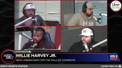 New Cowboys LB Willie Harvey on his Zimmer defense expectations, LB importance, and more