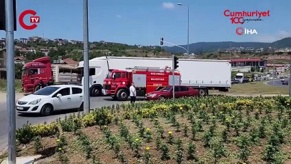 Karadeniz Ereğli’de trafik kazası 8 yaşındaki çocuk yaralandı