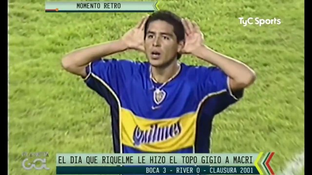 El Topo Gigio de Juan Román Riquelme