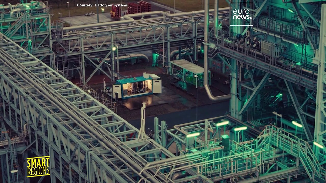 Ein Elektrolyseur treibt die Energiewende voran