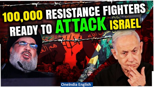 Iran Mobilizes 100,000 Fighters to Aid Hezbollah Against Israel; Resistance Groups Unite For Lebanon