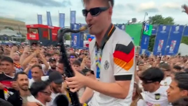 Revoluciona a la afición de Alemania con lo que hace en las previas de la Eurocopa 2024