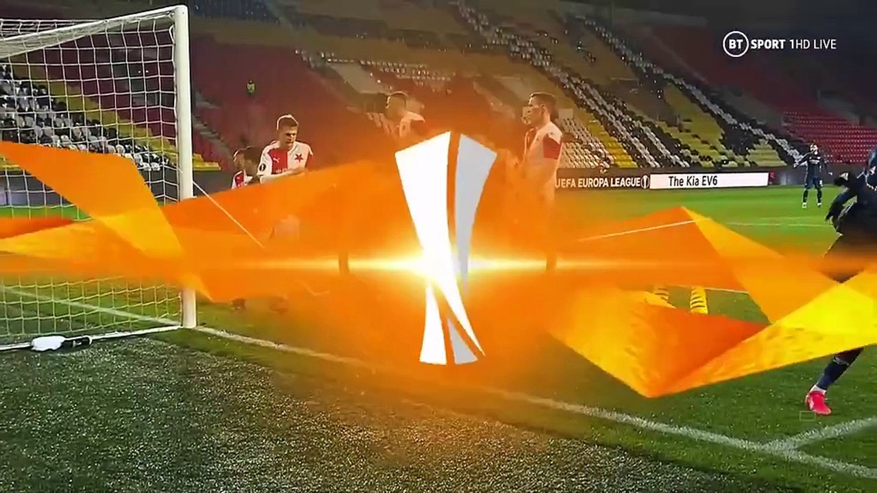 Slavia Praha vs. Arsenal FC 2020/21 - 1.Half