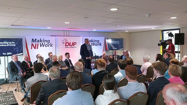 Gavin Robinson says voting for smaller parties 'risks helping to elect MPs who don't believe in NI'