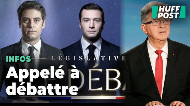 Gabriel Attal et Jordan Bardella veulent tous les deux débattre avec Jean-Luc Mélenchon
