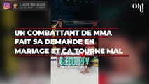 Le combattant de MMA Lukas Bukovaz fait sa demande en mariage dans une cage et ça tourne au vinaigre