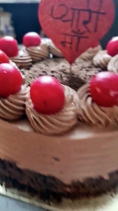 Freshly baked black forest cake with love that consists of good quality ingredients for a delicious and yummylicious taste only for you.