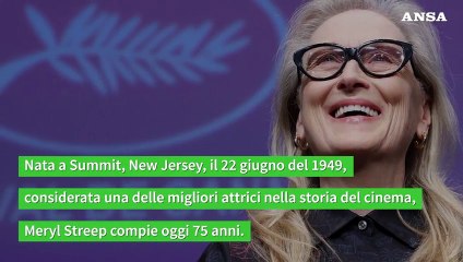 Meryl Streep compie 75 anni, storia di un'icona del cinema