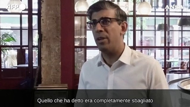 Sunak attacca Farage: Falso che l'Occidente abbia provocato la guerra in Ucraina