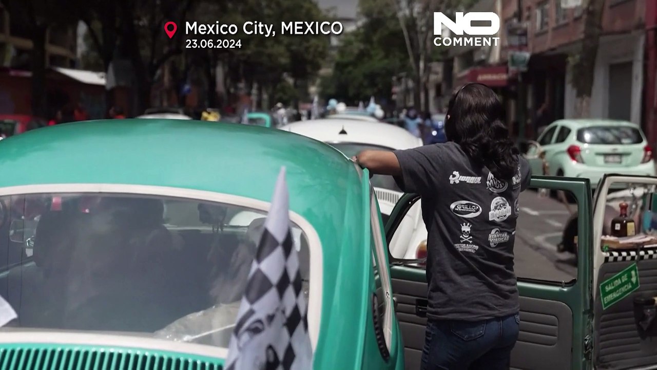 Iconic Volkswagen Beetle kept alive in Mexico City