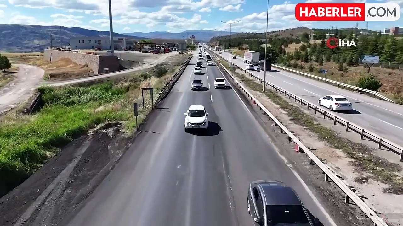 43 ilin geçiş güzergahında rekor geçiş: 9 günde tam 1 milyon 757 bin araç